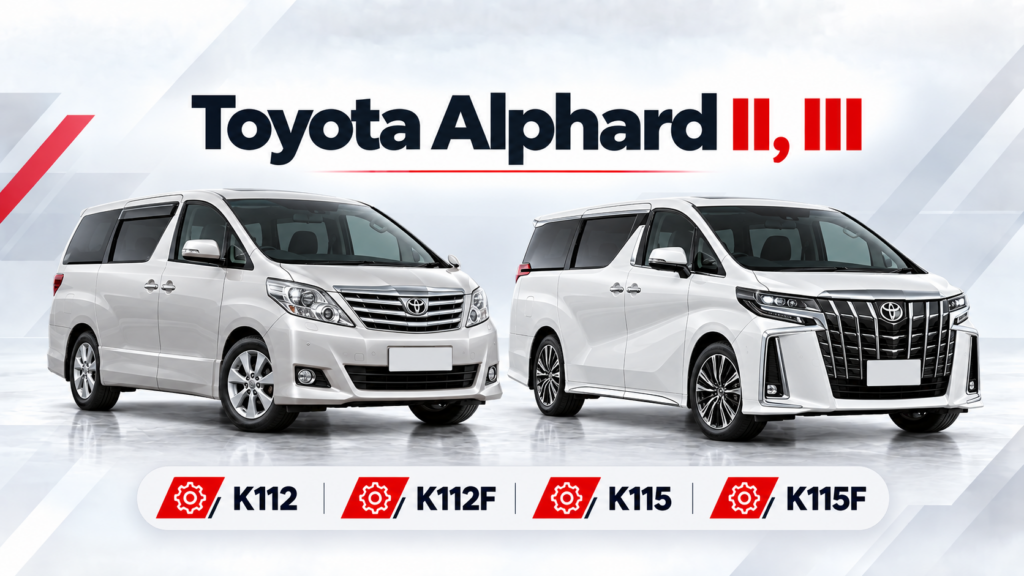 Toyota Alphard второго и третьего поколений