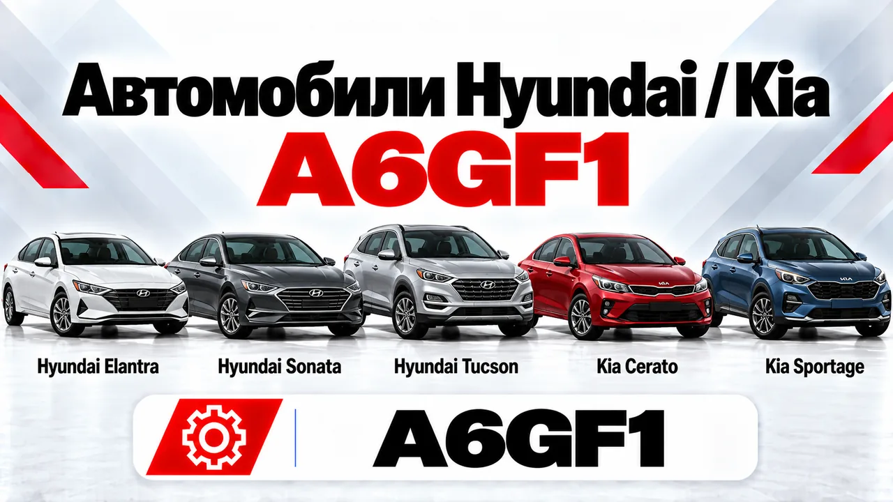 Hyundai Kia A6GF1 — ремонт АКПП