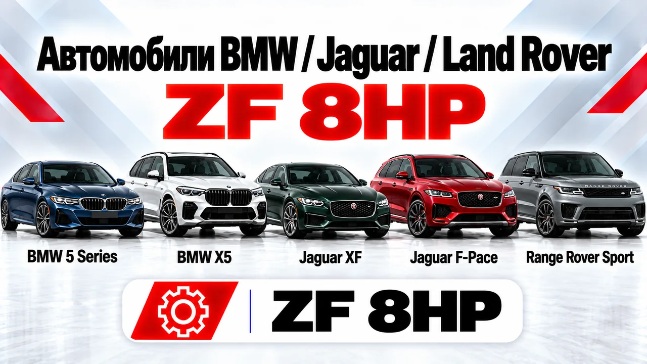 BMW Jaguar Land Rover ZF 8HP — ремонт АКПП