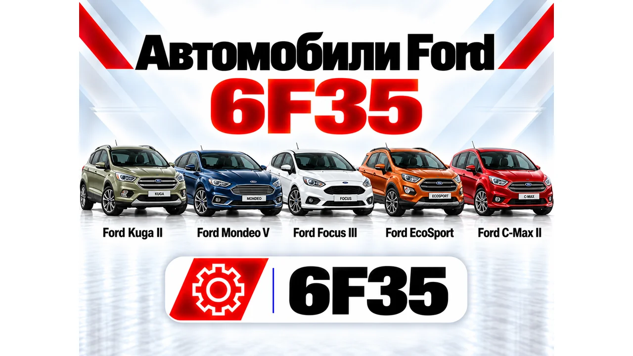 Ford 6F35 — ремонт АКПП