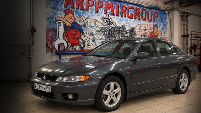 Mitsubishi Galant — обложка ремонта АКПП F4A51