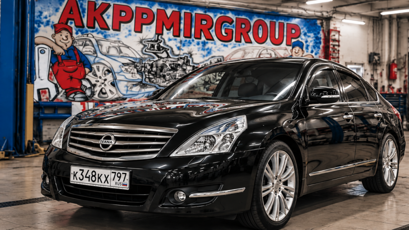 Nissan Teana в мастерской AKPPMIRGROUP — ремонт вариатора