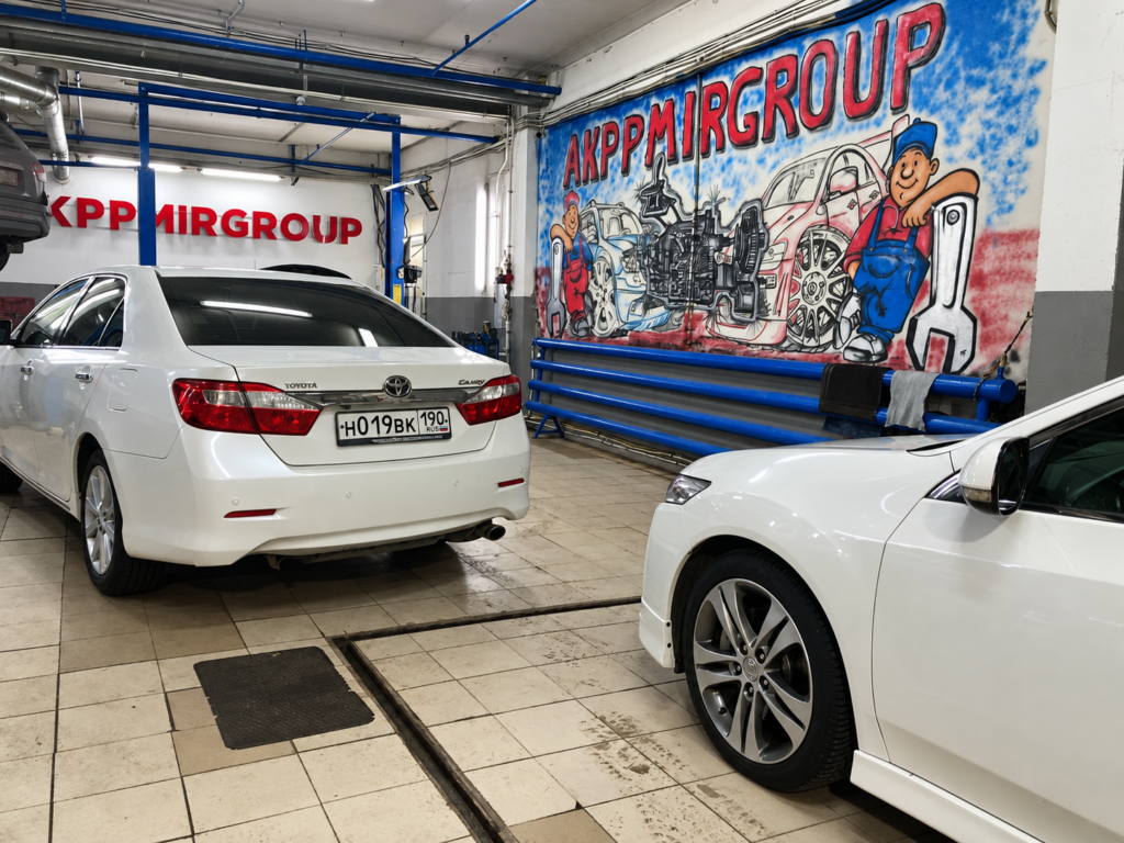 Toyota Camry в мастерской АКППМИРGROUP
