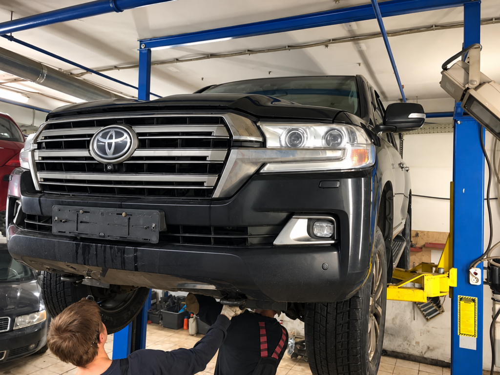 Toyota в мастерской АКППМИРGROUP
